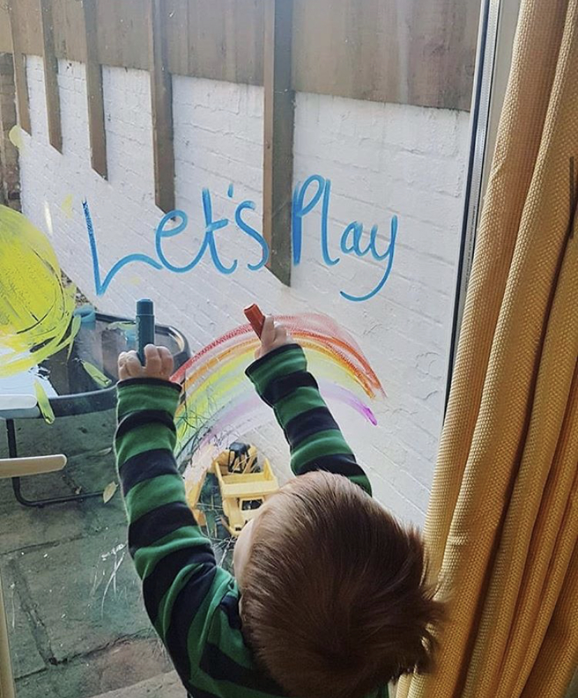 Window Painting - Little Brian